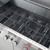 6 Burner Multifunction Cast Iron Grill Grate, alternate image 3