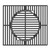 2 Burner Multifunction Cast Iron Grill Grate