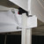 10 ft Rain Gutter w/ 10 White Ball Bungees