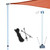 Shade Sail Pole Kit 9 ft. Extension - STEEL