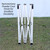Ares 10x10 White Frame Instant Pop Up Tent w/ WHITE Cover + Stakes + Weight Bags + Sidewalls