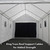 HERCULES 10X20 Enclosed Canopy Snow Load