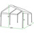 Universal 6 Leg 10X13 Canopy w/ WHITE Cover