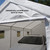 True 10 ft x 20 ft Universal Enclosed Canopy Hammertone Steel & White Cover with Sidewalls