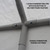 True 10 ft x 20 ft Universal Enclosed Canopy Hammertone Steel & White Cover with Sidewalls
