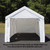 True 10 ft x 20 ft Universal Enclosed Canopy Hammertone Steel & White Cover with Sidewalls