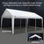 Expandable 12x20/20x20 w/ White Cover