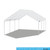 HERCULES 18X20 Canopy w/ WHITE Cover