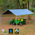 10 ft x 20 ft Original 6 Leg King Canopy - Silver