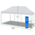 TUFF TENT WHITE Frame 10X20 Instant Pop Up Tent w/ WHITE Cover