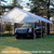 10 ft 8 in x 27 ft White Drawstring Cover
