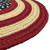 Patriotic Braided II Oval Rug