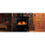Black Large Bay Front Wood Stove - Model 91C