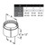 DVL Double-Wall Adjustable Black Stovepipe