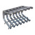 FH Fireplace Heater With Blower Unit - 25 7/8" - 7 Tube