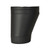 Oval to Round Adapter- 22 Gauge- Black-8"