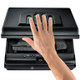 MicroVault® XL MV1050-19 frontal semi open hand on keypad