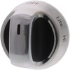 ERP Range Burner Knob fits Whirlpool, AP6015968, PS11749250, W10160375