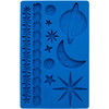 Wilton Silicone, Outer Space Silicone Fondant and Gum Paste Mold, 2115-0-0234