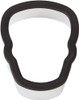 Wilton Black Skull Grippy Cookie Cutter, 2311-9251