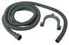 Universal Washing Machine Drain Hose Extension Kit, 10' Long, Flexible, SSD10