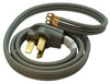 Electrical Range 5' Power Cord, 40 Amp, 3 Prong Wire, 125/250V, SRC3-40-5