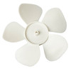 Supco Plastic Fan 5 Blade, 6 5/8" Diameter, 7/32" Shaft, CW, AP4502810, FB660