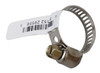 Stainless Steel Hose Clamp, 7/16" x 25/32", 1/4" Screw Head, J27-101, CL6H