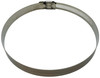 Stainless Steel Hose Clamp, 4" x 5", 1/4" Screw Head, 5/16" Band Width, CL4