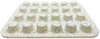 Trudeau Confetti Structure Silicone, 24-Cavity Mini Muffin Mold, 05118554