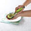 Trudeau 9-1/2" Stainless Steel 2-IN-1 Avocado Slicer, 09911025