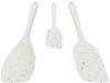 Trudeau Confetti Patterned Silicone, Set of 3, Spatulas, 05118659