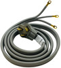 Electrical Range 6' Power Cord, 40 Amp, 3 Prong Wire, 125/250V, SRC3-40-6