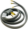 Electrical Range 6' Power Cord, 40 Amp, 3 Prong Wire, 125/250V, SRC3-40-6