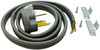 Electrical Dryer 5' Power Cord, 30 Amp, 3 Prong Wire 10 AWG, 125/250V, SDC3-30-5