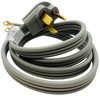 Electrical Dryer 6' Power Cord, 30 Amp, 3 Prong Wire 10 AWG, 125/250V, SDC3-30-6