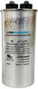 Linebacker Motor Run Round Capacitor, 60 Mfd., 370/440 Volt, LCR60X440R