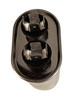 20010 - Single Run Capacitor, Oval, 10 Mfd., 370/440 Volt