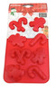 Trudeau 2-Pk Silicone Gingerbread/Candy Cane Chocolate Molds, 8-Cavity, 05119212
