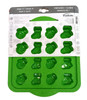 Trudeau Structure Silicone Stocking/Mitten Cupcake Pan, 16-Cavity, 05121175