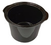 Crock-Pot Slow Cooker 4 Qt Black Round Stoneware, 188038-000-000