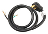 SUPCO Electrical Range 5' Power Cord, 40 Amp, 4 Prong Wire, 125/250V, SRC4-40-5