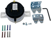 Air Pressure Sensing Switch Kit, 0.08" - 1.0" WC, -40°F to 190°F, EZS-492-09