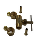 Evaporator Cooler (Swamp Cooler) ¼" cc x ¼" cc Compression Needle Valve, 9406
