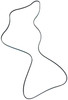 Supco Dryer Belt for Whirlpool, Sears, Kenmore, AP3061104, PS343147, 337019