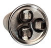 Dual Run Capacitor, Round, 50+5 Mfd., 370/440 Volt, 50/60 Hz, 28238