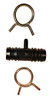Evaporator Cooler (Swamp Cooler) ½" Bleed Tee & Pump Hose Clamps, 5025