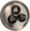 Dual Run Capacitor Round, 80+10 Mfd., 370/440 Volt, 50/60 Hz, 28360, 20360