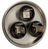 Dual Run Capacitor Round 40+7.5 Mfd., 370/440 Volt, 50/60 Hz, 28329, 20287