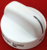 Top Burner Range Knob, White, for Whirlpool, Sears, 8273104